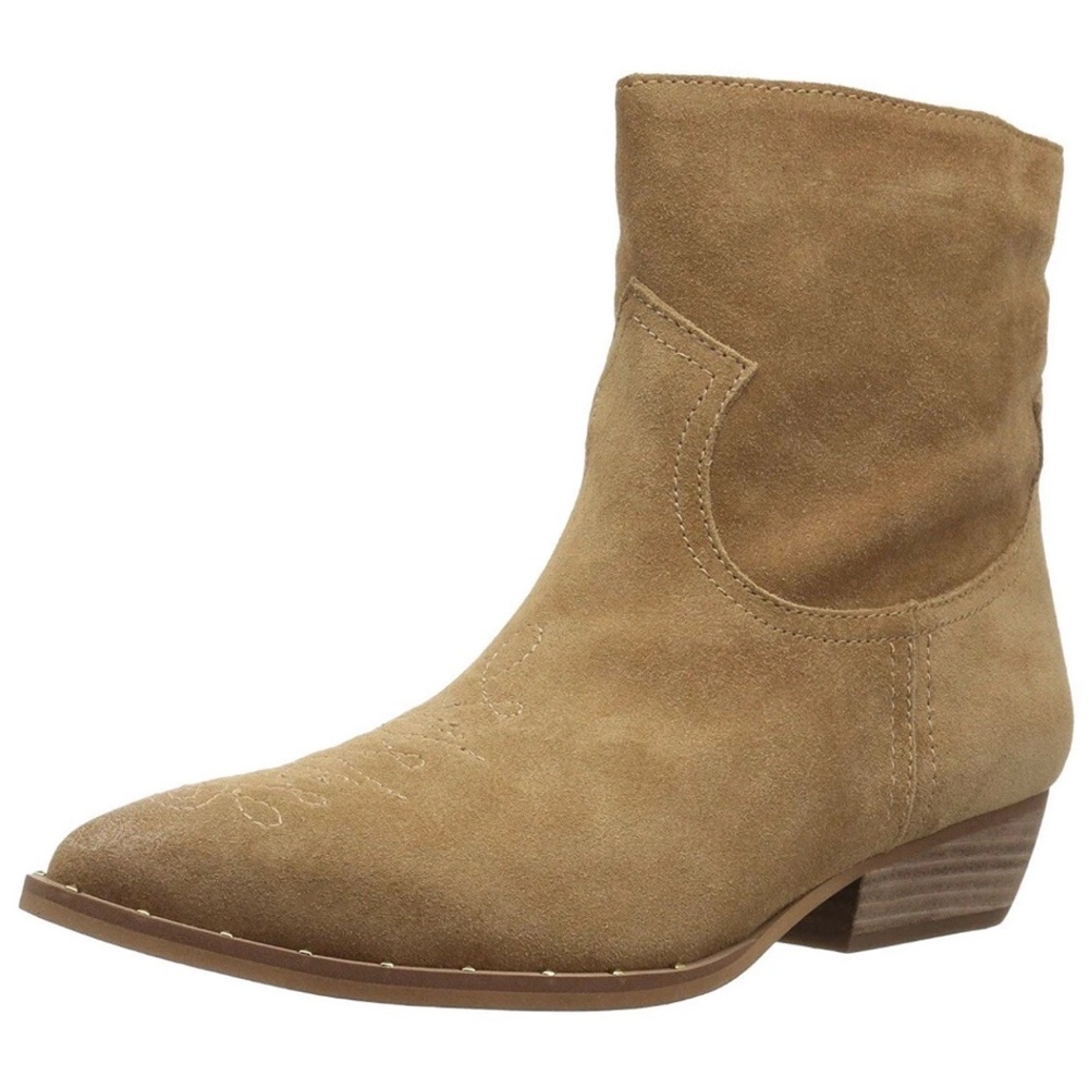 Sam Edelman Ava Camel Suede Ankle Boot